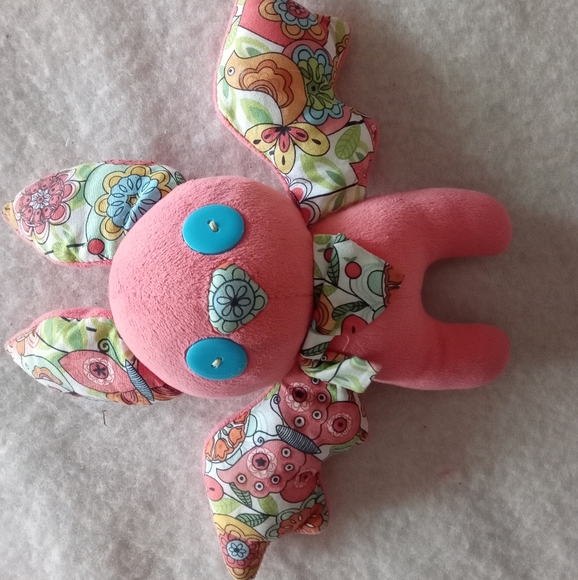 pink bat plush 🦇 handmade - Picture 3 of 5